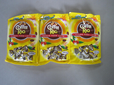 Coffee Rio Sugar Free Latte Candy 3 Oz Bag (pack Of 3 Bags)