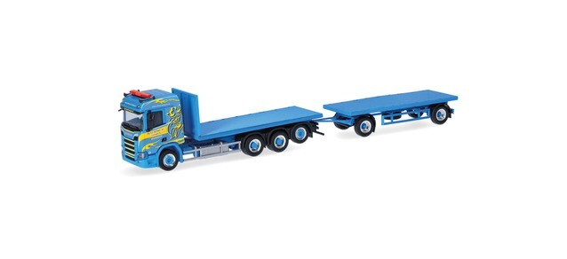 ミニカー 1/87 herpa SCANIA CS20 ND Martin Wittwer Herpa 318631 - 1/87 Scania CR 20 ND Rungen-HZ 