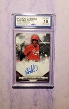 Graded Gem 💎 Mint 10 2023 Bowman Sterling Rookie Auto RICARDO CABRERA