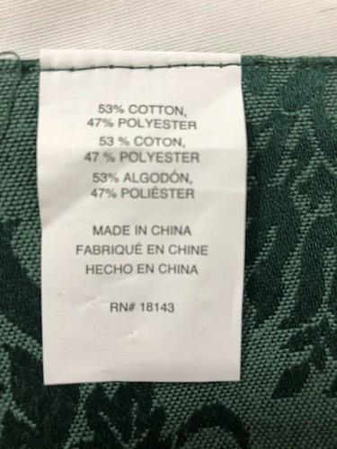 4er Set Tischsets grün Weihnachten 13x19 neu ohne Verpackung #18143 - Bild 2 von 3