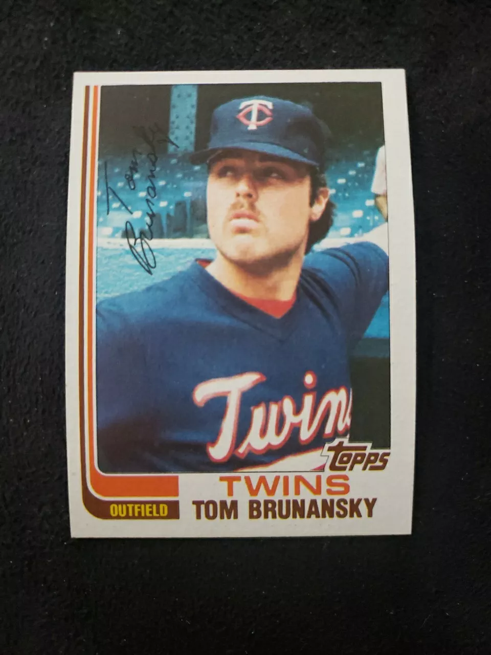 Tom Brunansky trading card