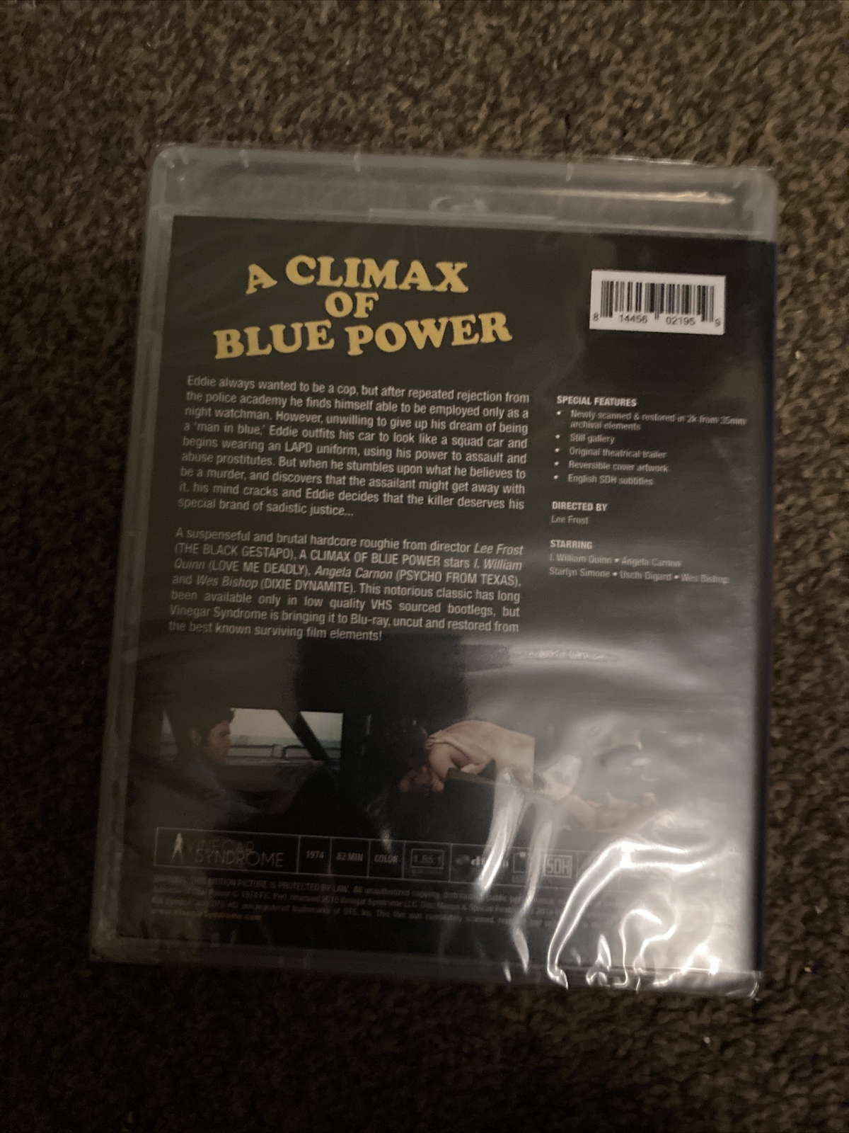Blue Power Blu Ray Vinegar Syndrome Region Free eBay