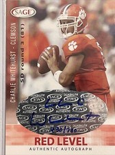 2006 Press Pass auto autograph Clemson Tigers rc football charlie whitehurst