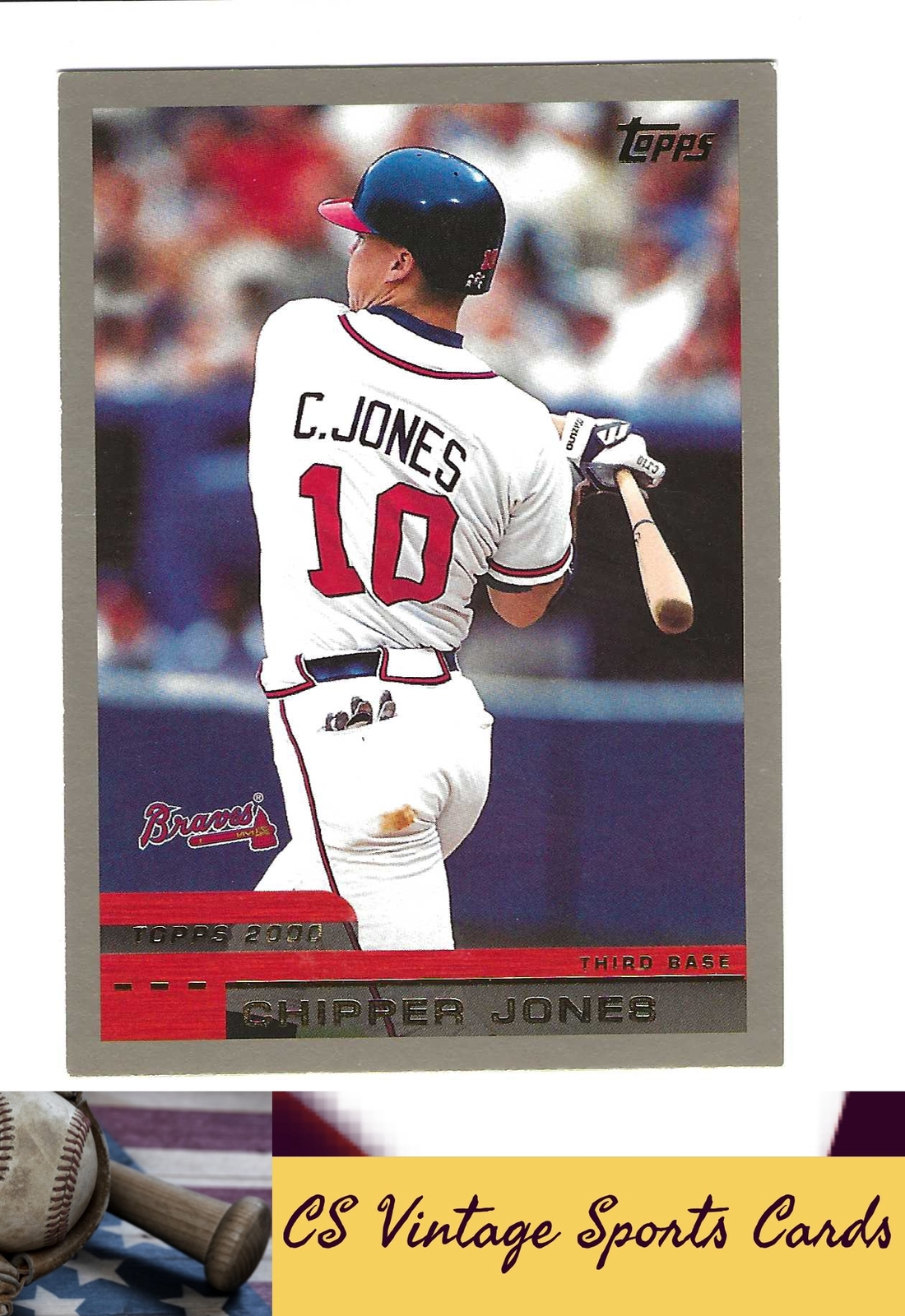 2000 Topps #180 Chipper Jones Limited