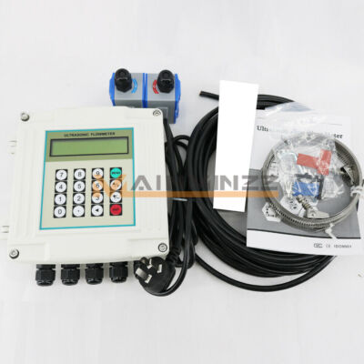 TUF-2000SW+TS-2 DN15-100mm Fixed Flow Meter Liquid Flowmeter #D3