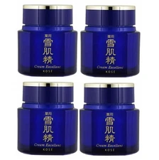 KOSE SEKKISEI Cream Excellent Whitening Moisturizing Cream1.7oz×4 JAPAN Fedex
