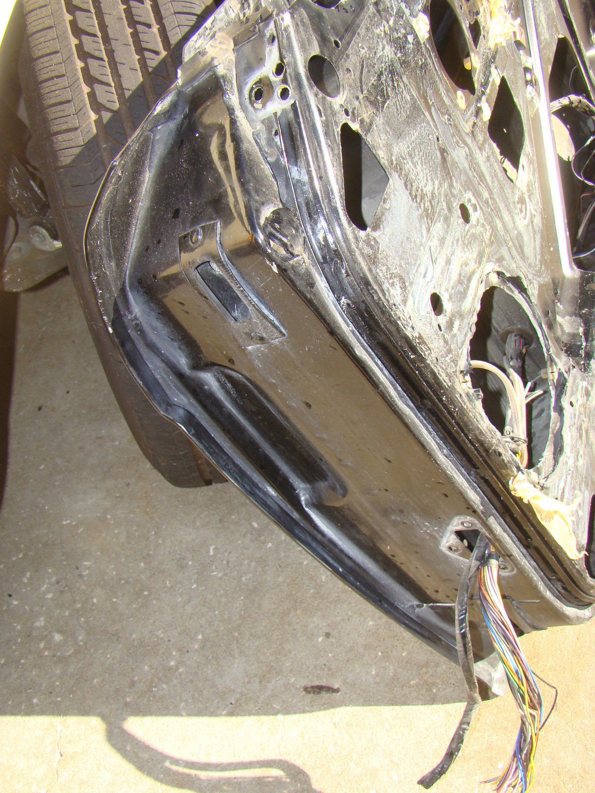 ROLLS ROYCE DOOR FRONT RIGHT SILVER SPUR 90 BLACK