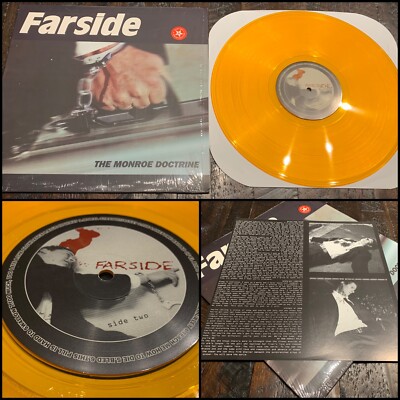 FARSIDE The Monroe Doctrine LP Gold Vinyl 330-Headfirst 411 Lifetime Triggerman