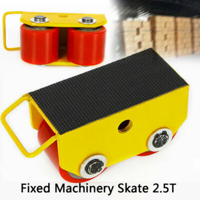 Machinery Mover Heavy Machine Dolly Equipment Roller Skate 5500lbs 2.5 Ton New