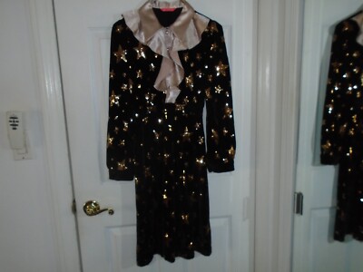 black dress with gold sequin collar Gold Sequin Embellished Off the Shoulder Shift Dress Black