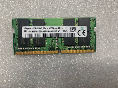 Sk Hynix 32GB DDR4 Laptop RAM 3200MHz PC4-25600 260pin SoDimm