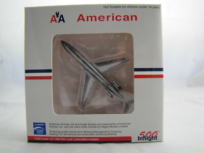340774 - Inflight Boeing 727-200 - American Airlines - Reg. N885AA - 1:500  