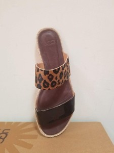 ugg leopard sandals