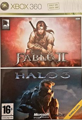 Fable II + Halo 3 Xbox 360 Double Pack Bundle Copy NEW SEALED - Picture 1 of 1