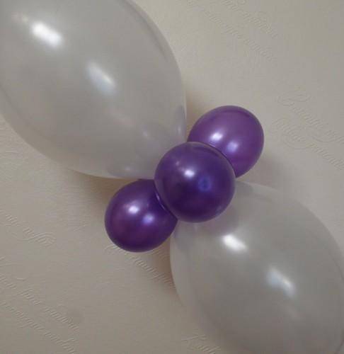 DIAMOND WEDDING BALLOON ARCH - 60TH ANNIVERSARY PARTY - FLOOR DECORATION