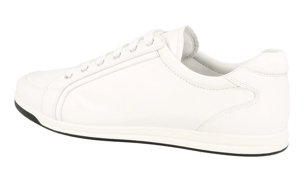 PRADA Leder Sneaker - 3E5892 - Weiss - NEU