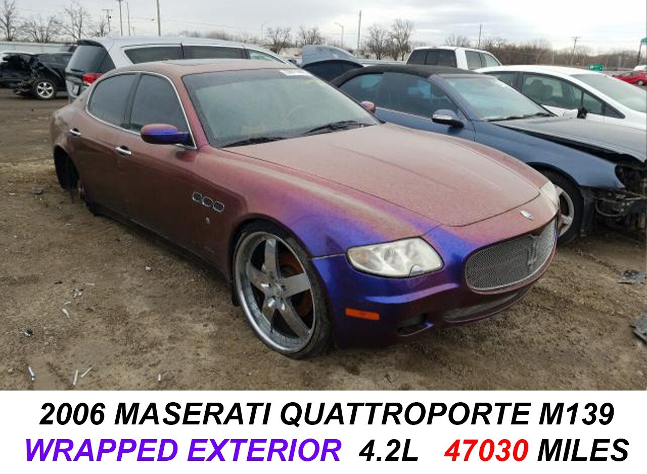 P40440 2003-2012 Maserati Quattroporte M139 Rear Door Window Glass Passenger RH