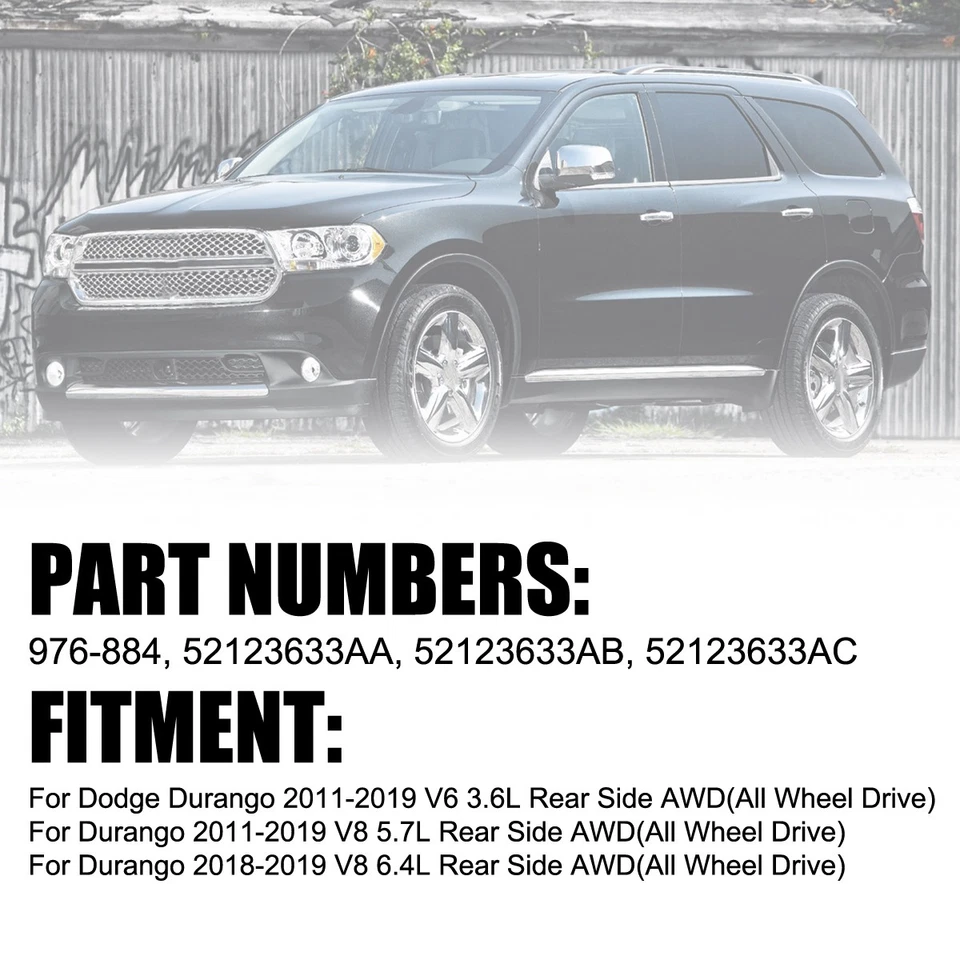 Rear Drive Shaft For 2011-2019 Dodge Durango V6 3.6L V8 5.7L 6.4L AWD 976-884 - Image 2 of 4