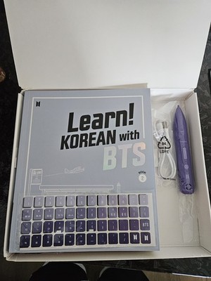 New Sealed! Learn! KOREAN with BTS Full Kit + MotiPen   Only $55! Limited Offer!