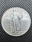 SHARP Extremely Fine+/AU 1929 Standing liberty silver 25C quarter FREE SHIPPING!