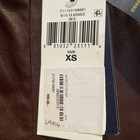 Polo Ralph Lauren Lambskin Skinny Pants Leggings Brown sz S $998 Zip bottom — photo 5