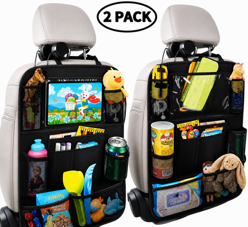 Car Seat Back Organizer with Hanging Storage