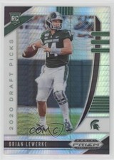 2020 Panini Prizm Draft Picks Rookies Hyper 27/75 Brian Lewerke #142 h3a