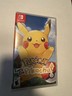 BRAND NEW Pokemon: Let's Go, Pikachu Nintendo Switch Game Factory Sealed