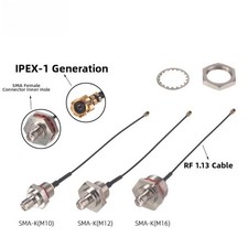 20cm Waterproof Box Adapter Cable For IPEX To For SMA Female Connector Thread