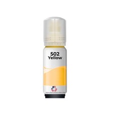 Compatible Ink Bottle For Epson 502 T502420-S 70 ml Yellow-USA