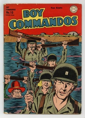 Boy Commandos #10 GD/VG 3.0 1945