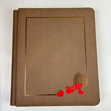 Creative Memories Limited Edition Apples  Basket 1995 Scrapbook Album 8 X 10