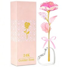 Mothers Day Mom Gifts for Women 8.5 cm diameter, 25.5 height, C Light Pink 