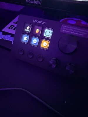 SOOMFON SE Stream Controller Deck with 6 Macro Keys