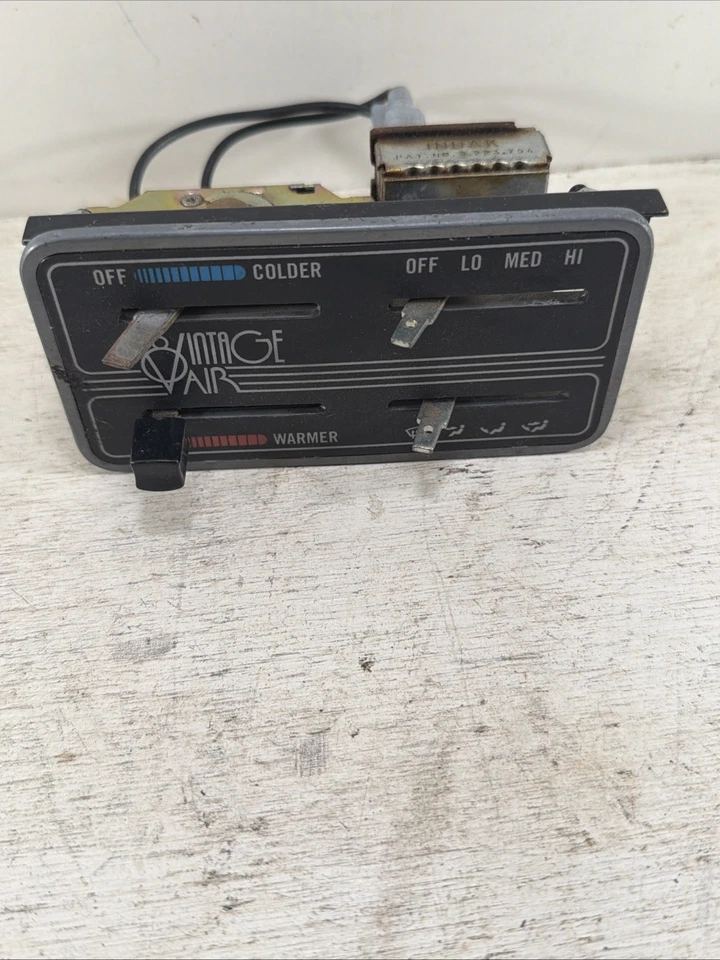 Vintage Air AC Base Model Horizontal 4-Lever Gen II 4 Level Control Panel Switch - Image 2 of 4