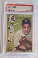 1954 Topps Yogi Berra, New York Yankees #50, PSA 5 EX, Very Nice Card!