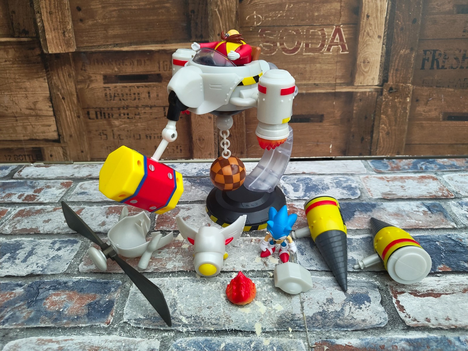 Sonic the Hedgehog Egg Mobile Battle Set - Jakks Pacific