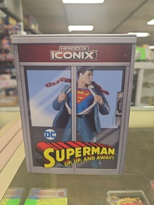 HEROCLIX Iconix SUPERMAN UP, UP, AND AWAY New/Unused Sealed Wizkids IN BOX