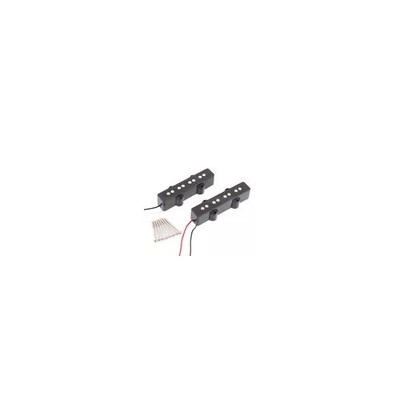 Pair Black 4 String JB Jazz Bass Guitar Pickup Bridge & Neck @zx