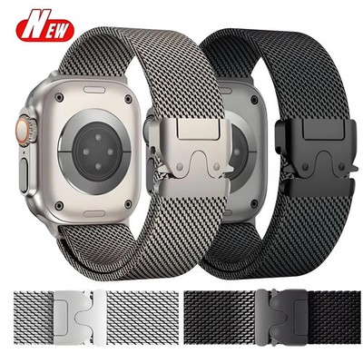 Milanese Loop Strap for Apple Watch Series 11 10 9 8 7 6 SE 3 Ultra 3 Metal Band