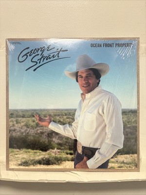George Strait Ocean Front Property New Sealed Vinyl Digital Club Edition