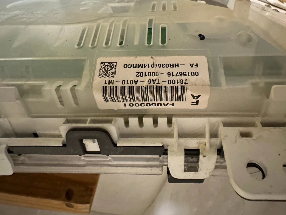 Speedometer Instrument Cluster 08 - 2012 Honda Accord Sdn. 3.5L 189,460 Miles - Image 3 of 4