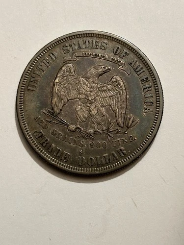 1878 United States Trade Dollar $1 Silver Coin Uncertified US $1 Denomination
