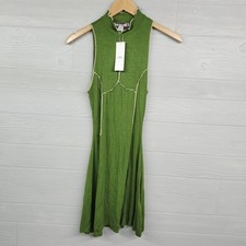 Urban Outfitters Green Sleeveless Tank Top Dress Womens Size Small NWT