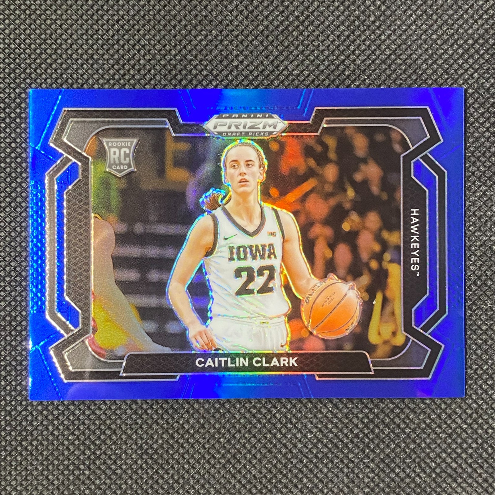 Caitlin Clark Blue Prizm Variation RC /199 - 2024 Panini Prizm Draft Picks #57