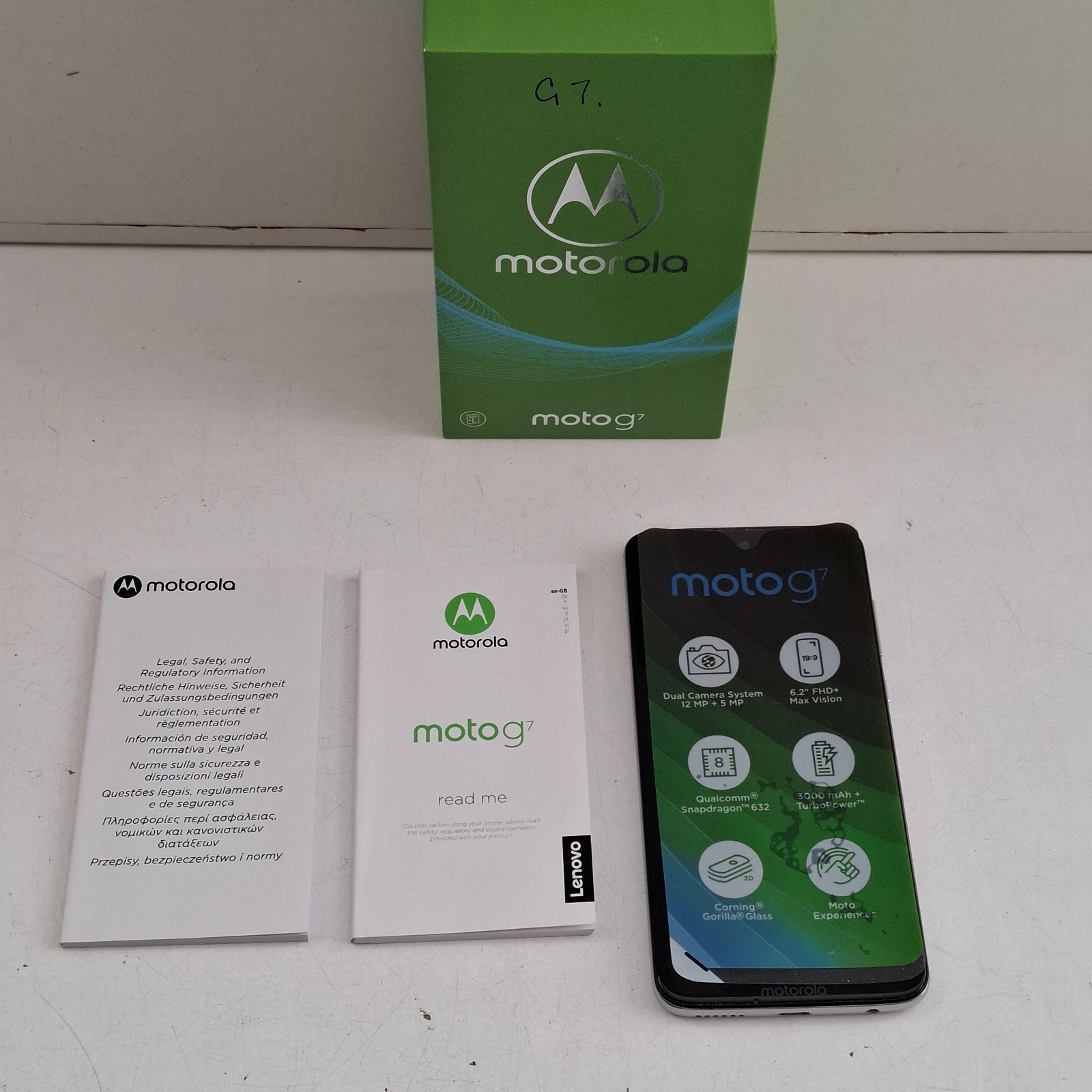 Motorola Moto G7 Black 32GB 2GB 5.7"" Android Smartphone