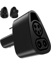 CCS1 to TPC Adapter for Tesla Model 3,Y, S and X - Fast Charge Your Tesla Black