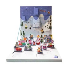Image of Christmas Advent Calendar Peppa Pig Musical Moving Scene Advent Calendar