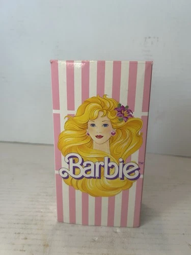 RARE Vintage Barbie Avon 1989 Brush and Heart Comb Set In Box