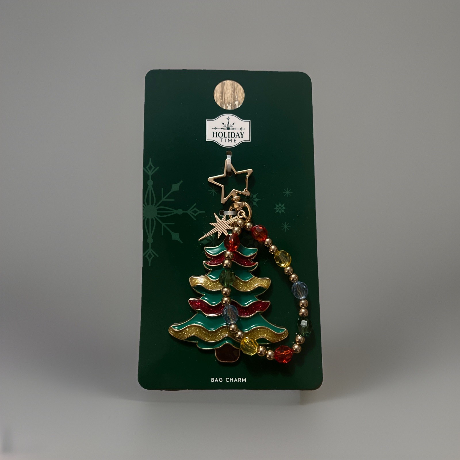 Christmas Tree Bag Charm by Holiday Time
